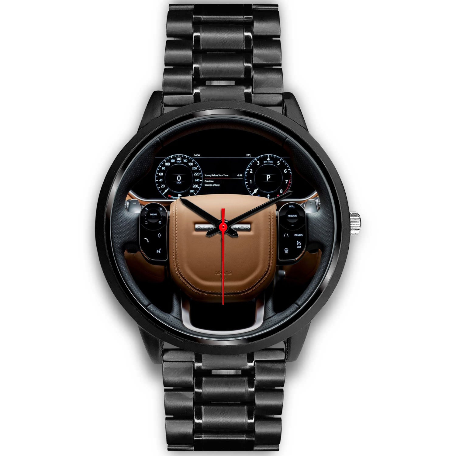 RANGE BROWN STEERING WHEEL WATCH